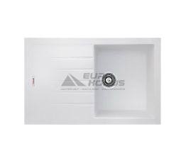 FABIANO Кухонная мойка Classic 86x50 Alpine White (8221.301.0246)